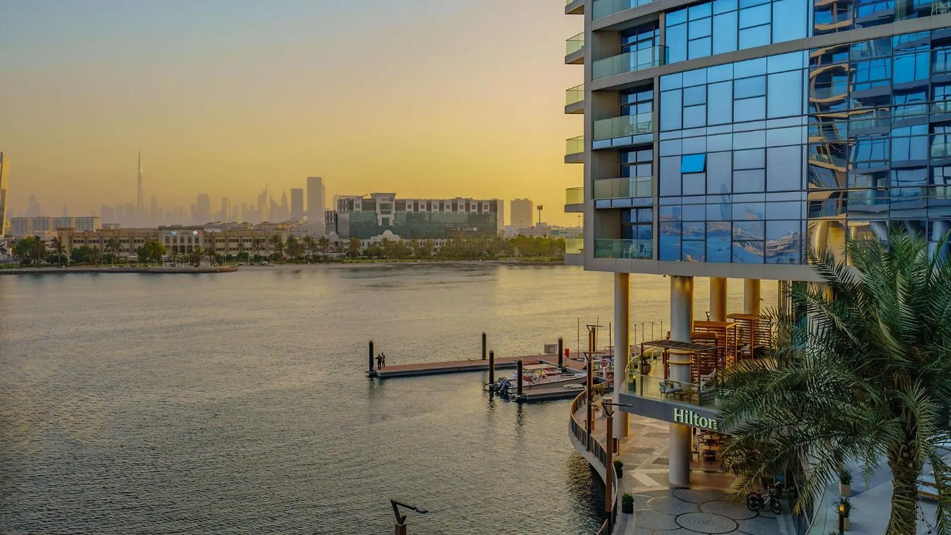 Hilton Dubai Creek Hotel & Residences location